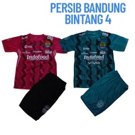 Persib bandung soccer jersey set boys' soccer jersey set/