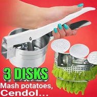 Potato Masher Stainless Steel  Ricer Cendol Maker cendol mould acuan cendol mold Food Masher Presser