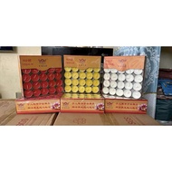 Malaysian Avocado wax tealight candle scented candle burns 4 hours