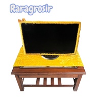 2-in-1 Economical Package: 40-50 INCH Ribbon TV Headband & Plain Tablecloth