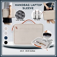 HANDBAG laptop sleeve shockproof drop proof protection 13.3-15.4 inch luxury carrying case手提笔记本电脑包内胆