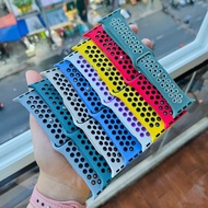 DC105 Multi-colored hole silicon smart watch strap