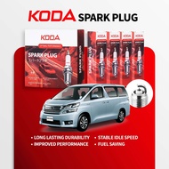 KODA Iridium Spark Plug Toyota Vellfire ANH20 2.4 2AZ-FE 2008-2015 BKR6EIX-11 KD-02002 (1 SET)