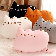 [Korean Version Big Face Cat Cushion] Cool Simulation Pusheen Pillow Facebook Smile Chat Expression 