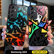 Softcase Glass Glass Samsung A54 (MV8) Case Hp Samsung A54 - Softcase Sparkle Samsung A54 - Casing Samsung A54 Latest Motif Abstract