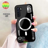 HP Real Case Oppo A91 Latest Motif - Case Shinyhp - New Glossy Case Oppo A91 Phone Case [Apple Motif