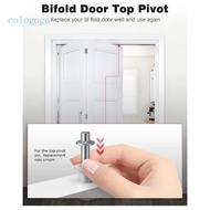 COLO Bifold Closet Door Hardware Repair Part Bi-Fold Door Top Pivots 4 Pack Durable