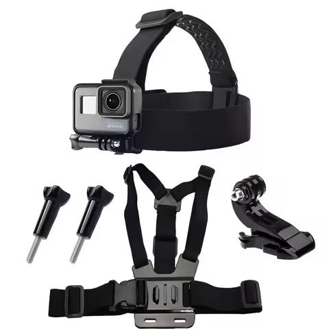 Accessories for GoPro GoPro11 10 9 8 7 6 5 headband installation adjustable for GoPro 4 3+ 2 1 SJCAM