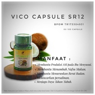 SR12 VICO VCO Kapsul Minyak Kelapa Virgin Coconut Oil 100% Original BP