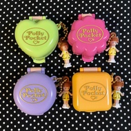 Polly pocket miniature charm gacha keychain series 1 and 2