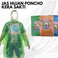 Thick Plastic Poncho Raincoat Long Sleeve Plastic Raincoat