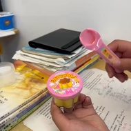 Children Pretend Play Milu Pudding Jelly Toy Girls Strawberry Pudding Set Cartoon Feeding Toy