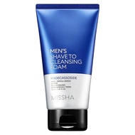 MISSHA Men's Cure Shave To Cleansing Foam 5.07 fl.oz / 150ml (Expiry date: 2028.04)