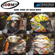 SUOMY SpeedJet Brave/Bagnaia Replica 2021/Bagnaia Replica 2022/Plain White /Plain Matt Black Helmet 