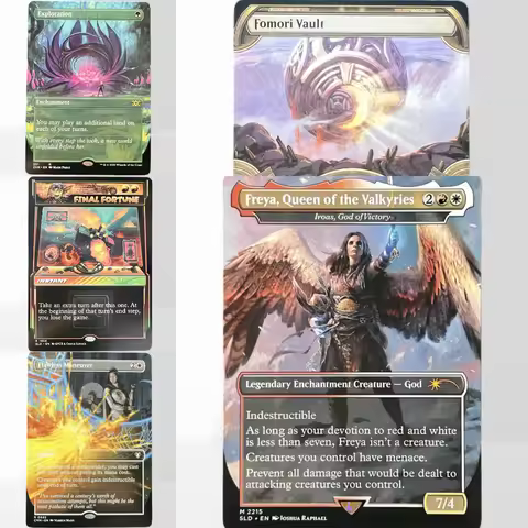 HOLO39-1-E-G TCG magical proxy Exalted Sunborn Faerie Mastermind Filigree Vector Galadhrim Brigade G