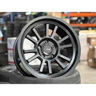 New 18x9J Konig Hypertrail HT1 Rim (Set of 5) Black 5x127 for Jeep Wrangler Rubicon