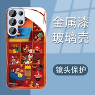 เคสโทรศัพท์มือถือ Samsung A55 Mario Glass เคสโทรศัพท์มือถือแบบป้องกันที่ทนทานสำหรับผู้ชายและผู้หญิง