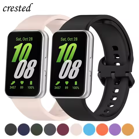 Sport Silicone Strap for Samsung Galaxy Fit 3 Band Smartwatch Rubber Bracelet Correa for Samsung Gal