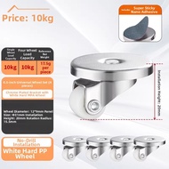 FANGXIANSHENG | Adhesive Noiseless Furniture Swivel Wheels 0.5 Inch
