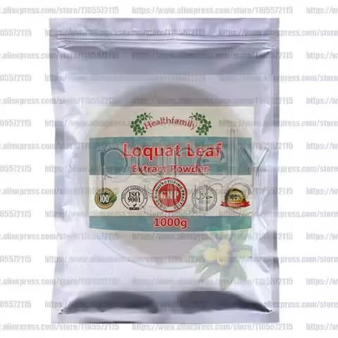 Customized 100% Loquat Leaf Extract Powder With UrsolicAcid Aluminum Foil Bag Packing for Global Dis