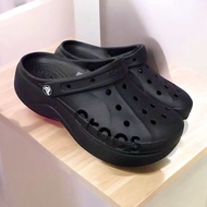 [Còn size 33-34-35 Hàng loại 1] Dép crocs baya band đế cao 5cm dép crocs đế cao cho nữ hàng mềm mại 