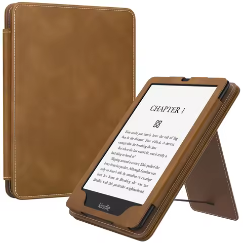 Case for 7" Kindle Paperwhite 12th Generation 2024 Slim PU Shell Cover Case with Auto-Wake/Sleep for
