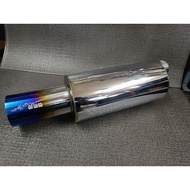 HKS stainless steel s flow muffler
