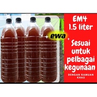 EWA EM4 Effective Microorganisms EWA EM4 Penternakan EM4 Perikanan Em4 Pertanian Baja EM Beta Fish F