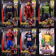 30cm Marvel avengers Hulk spider man iron man Captain America action figure toys WandaVision doctor strange wanda