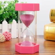 1/3/5/10/15/20/30minutes Hourglass Sand Timer Colorful Sandglass for Kids Plastic Sand Clock Gift Ki