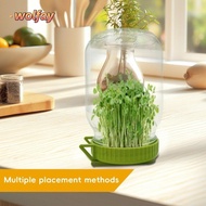YOLANDA Sprouting Lids, Plastic Easy  Germination Sprout Maker Kit,  With Stand Bean Sprouts Grow Ki