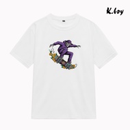 Basic Unisex Cotton T-shirt with 2-Way Stretch Sweat Absorbent Loose Form for Men and Women Size S-4