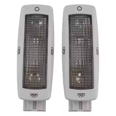 2PCS Rear Reading Map Dome Light Ceiling Lamp For VW Golf Passat 1998-2005 Beetle Bora 3BD947291 3BD