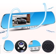 Car Camera Rearview Mirror Model Rbb-xt302 There Are 5 Led Lights On The Front Lens Compensate For N