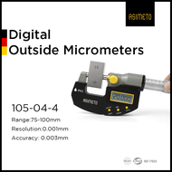 Asimeto  Outside Digital Micrometersไมโครมิเตอร์ แบรนด์ ASIMETO มาตราฐานเยอรมนี  ผลิตจากสแตนเลสสตีลค