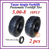 Tayar Angin 5.00-8 NHS Industrial Pneumatic 充气轮胎 Forklift Tire 500-8 500x8 5.00x8  1ton 1.5 ton Toyo