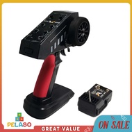 Pelaso รีโมทรีโมททดแทน1:12รถ RC รองรับการควบคุม6แชนเนลพร้อมตัวรับสัญญาณสำหรับ MN86เอ็มเอ็น D9O MN128