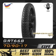 GRT 668 MOTOR TYRE TUBELESS 70/90-17 CORSA BUNGA