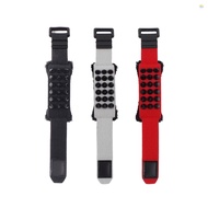 3 Pack Electric Guitar Bass String Muter Guitar Fret Belt Dampener with Punk Style Rivets Fit for 6-