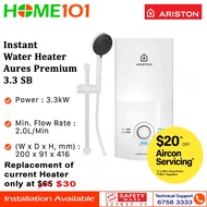Ariston Instant Water Heater Aures Premium 3.3 SB