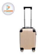 16inch Plain travel luggage bag ABS material suitcase beg bagasi