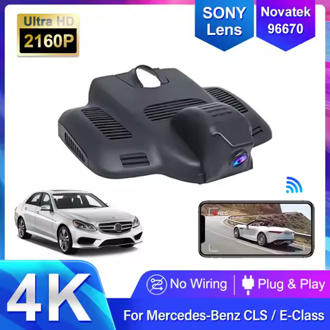 4K 2160P Plug And Play Wifi Car Dvr Dash Cam Driving Recorder for Mercedes Benz E Class w213 C Class