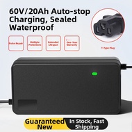 NICHU | Waterproof Electric Scooter Battery Charger 60V 20Ah