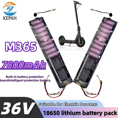 Newly Upgraded 36V Electric Scooter Battery｜7800mAh 18650 Cells Fits M365/M365Pro