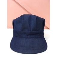 VINTAGE 70’s WORKER CAP MADE IN USA .. DENIM NANGKAI 70’s