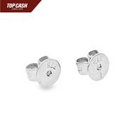 Top Cash Jewellery 9K White Gold Earrings' Backing