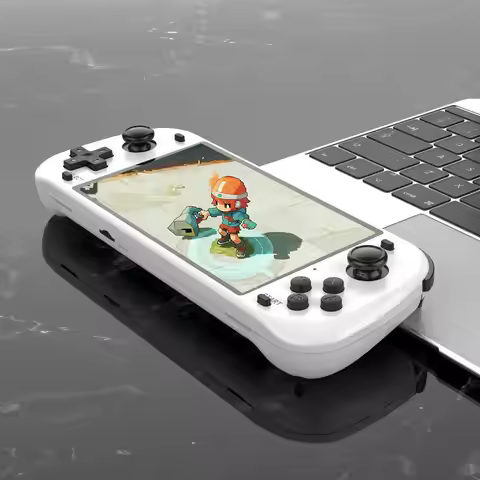 New Retro Handheld Game Console For R50S 5.1 Inch Large Screen Linux System 854*480 4200mAh Video Ga