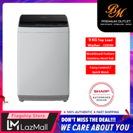 SHARP (ES919X) 9KG TOP LOAD FULLY AUTO WASHING MACHINE