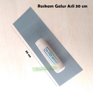 Roskam Aci Plat galur asli Raskan plat Roskam besi acian  panjang 30 / 40 cm Roskam kayu