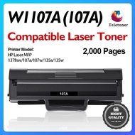W1107A HP 107A Toner Cartridge 2000pages For HP Laser MFP 137fnw 107a 107w 135a 135w Printer Compati